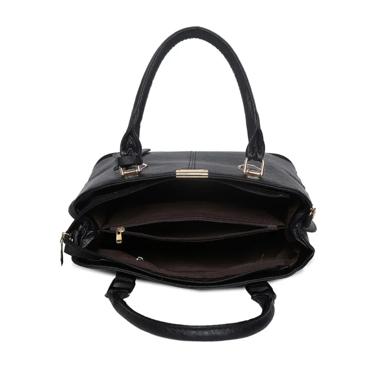 Women's Leather Handbag (Black)